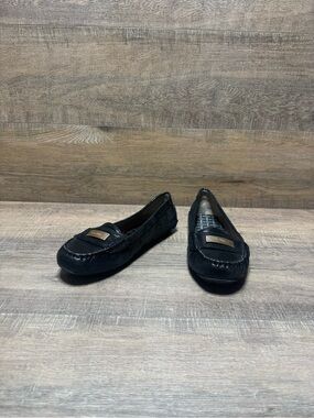 Vionic Black Suede Loafers